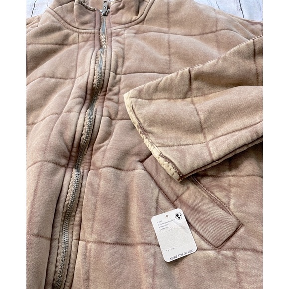 NWT Free People Dolman Quilted Knit Jacket - Picture 10 of 10